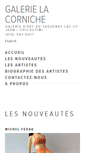 Mobile Screenshot of galerielacorniche.com